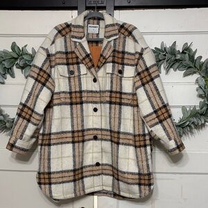 Old Navy Plaid Coat